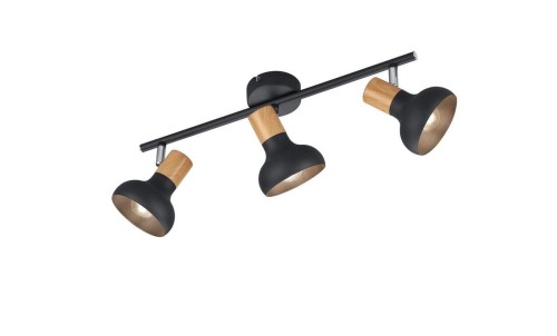 Latika lampa sufitowa (spot) 3xE14 czarna R81523032