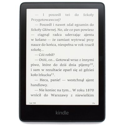 Opinie o Kindle Paperwhite 5 (6,8'') - 16GB bez reklam + etui granatowe + 1100 ebooków GRATIS!