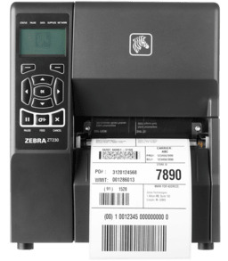 Zebra ZT231R ZT23143-T0E00CFZ, drukarka etykiet, 12 dots/mm (300 dpi), disp. (colour), RFID, USB, USB Host, RS232, BT (BLE), Ethernet, EPL, EPLII, ZPL, ZPLII