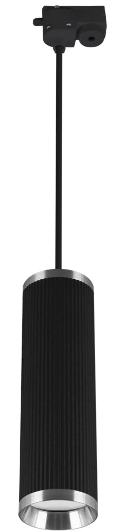 Lampa wisząca szynowa czarna chrom FRIDA TRA 20 1xGU10 1 fazowa