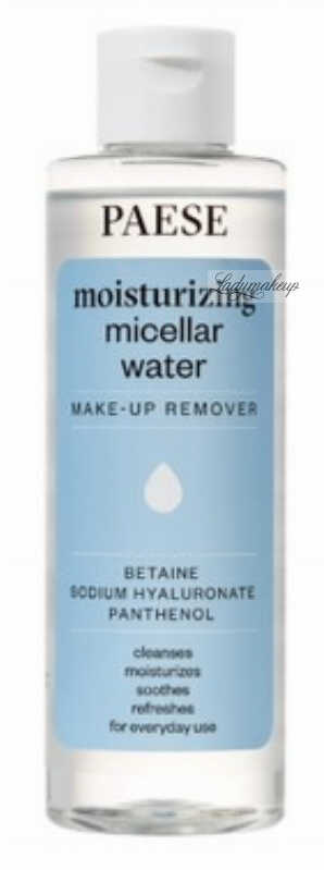 PAESE - Moisturizing Micellar Water - Nawilżający płyn micelarny do oczyszczania twarzy i demakijażu - 200 ml
