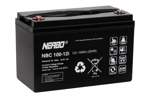 Akumulator NERBO NBC 100-12i 12V 100Ah