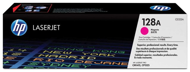 Wyprzedaż Oryginał Toner HP 128A do LaserJet Pro CP1525, CM1415 | 1 300 str. | magenta, stan idealny