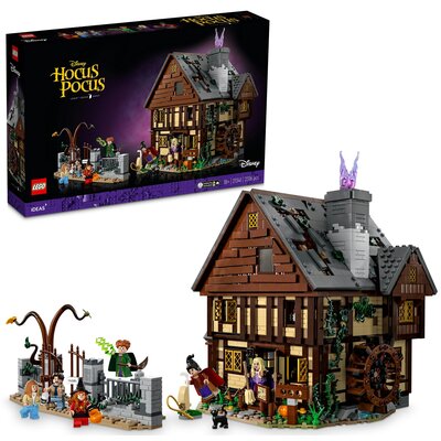 LEGO IDEAS Disney Hokus Pokus: Chata sióstr Sanderson 21341