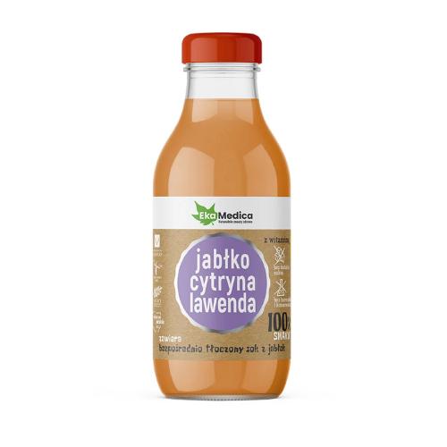 EkaMedica Jabłko cytryna lawenda Sok, 300ml