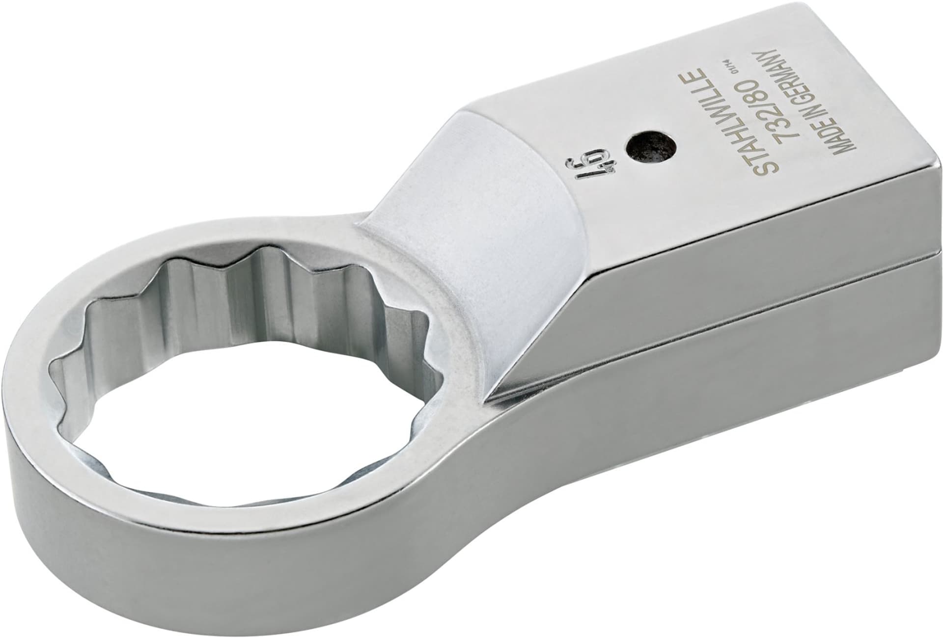 Końcówka nasadzana oczkowa 24,5x28mm 41mm do kluczy dynamometrycznych  STAHLWILLE