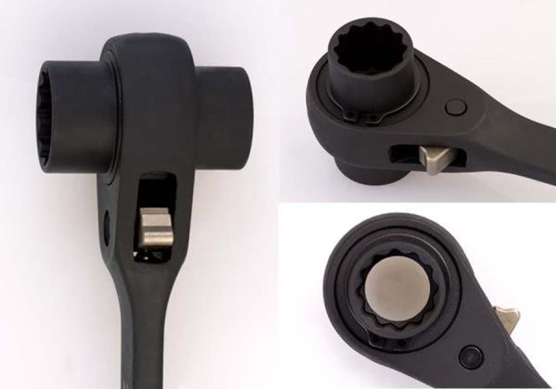 DWUSTRONNY KLUCZ NASADKOWY Z GRZECHOTKĄ 17x19mm, DŁ. 320mm King Tony