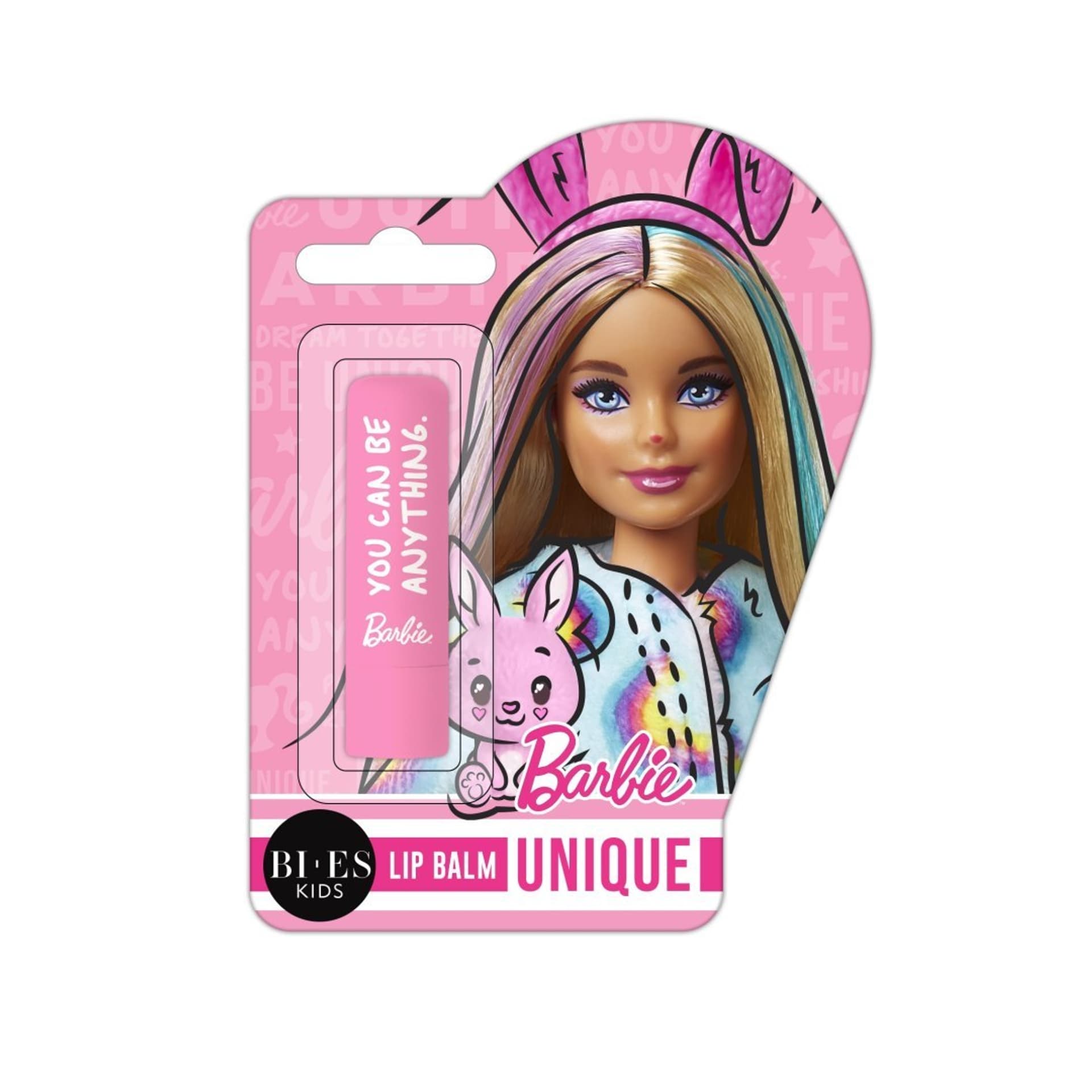 Bi-es Kids Balsam ochronny do ust Barbie Unique 1szt