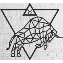 Drewniane Puzzle 3D - Dekoracja Ścienna Byk Ewa Eco-Wood-Art