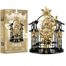 Puzzle Metalowe Model 3D Biżuteria Podniebnego Pałacu piececool