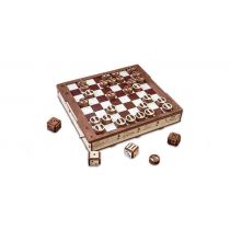 Drewniane Puzzle 3D - Zestaw Gier Ewa Eco-Wood-Art