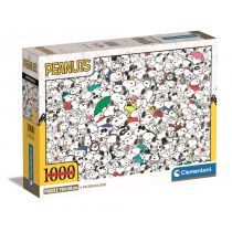 Puzzle 1000 Compact Impossible Peanuts Clementoni