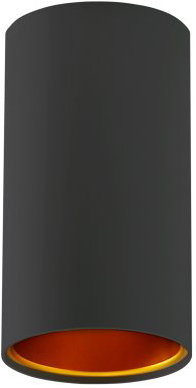 Spectrum CHLOE GU10 IP20 Oprawa sufitowa Czarno złota SLIP005002