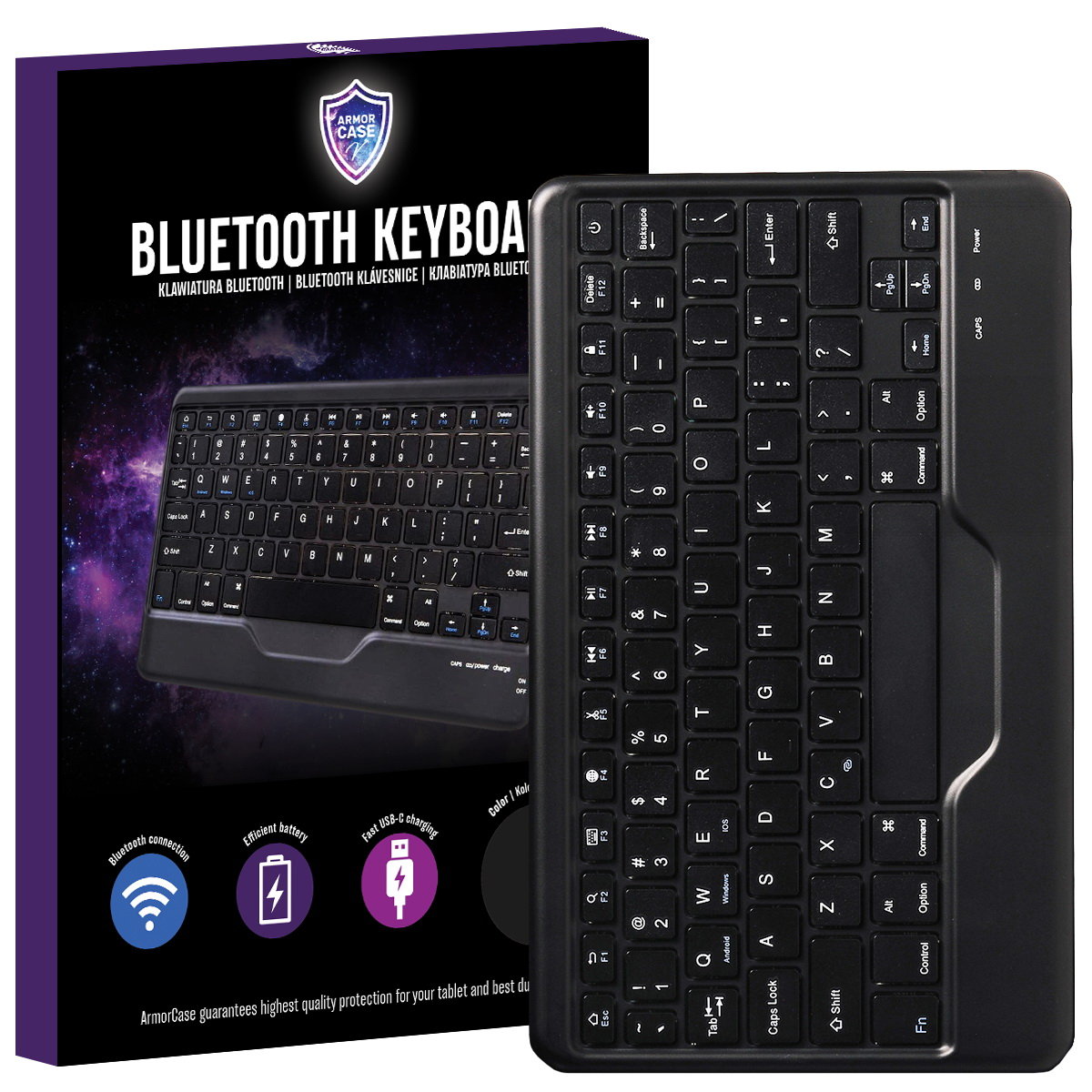 Klawiatura Bezprzewodowa Bluetooth Samsung Apple Lenovo
