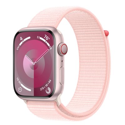 Apple Watch Series 9 GPS + Cellular 45mm Aluminium Sport Różowy