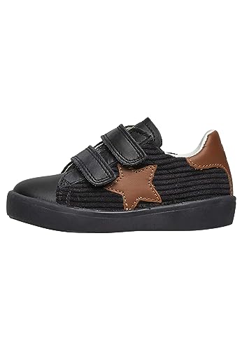 Naturino Annie VL, Buty dziecięce, Czarno-Skóra, 20 EU, Czarna skóra
