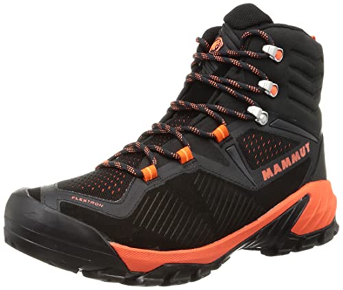 Mammut Sapuen High GTX® męskie buty trekkingowe, Black Hot Red, 44 2/3 EU