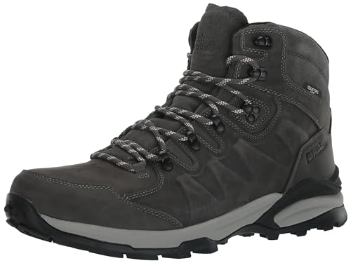 Jack Wolfskin Męskie buty trekkingowe Refugio Prime Texapore MID M, Slate Grey, 48 EU, Slate Grey, 48 EU