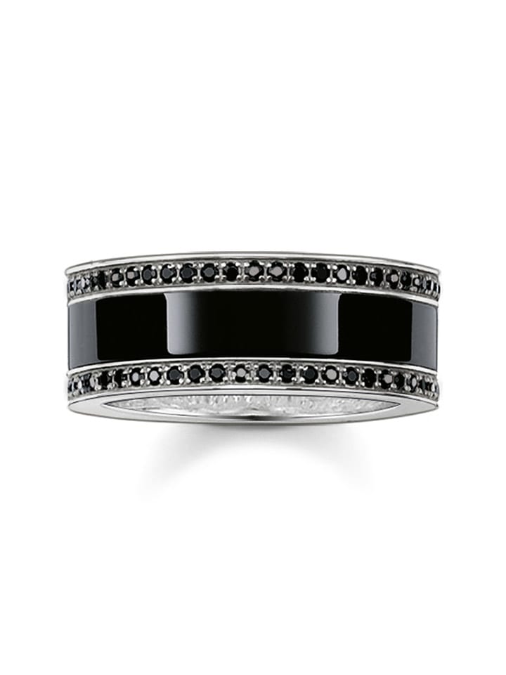 Thomas Sabo Srebrny pierścionek z cyrkoniami