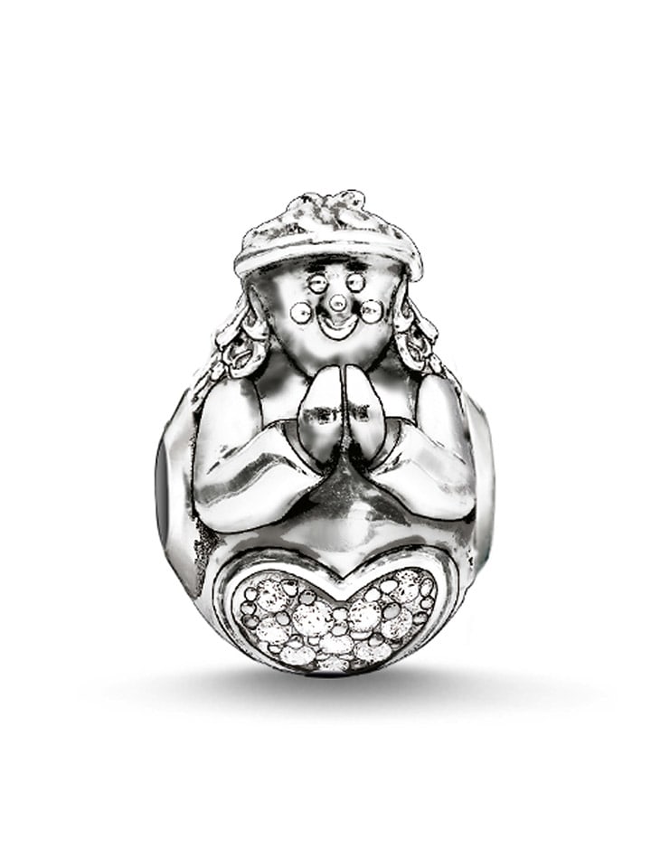 Thomas Sabo Srebrny charms z cyrkoniami