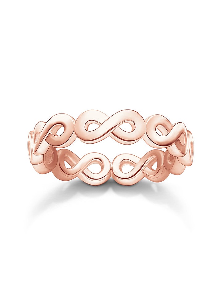 Thomas Sabo Pozłacany pierścionek