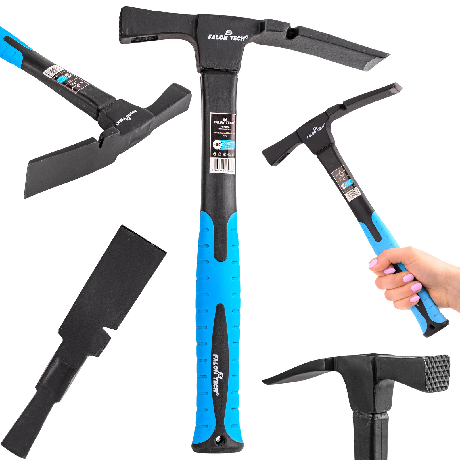 MŁOTEK MURARSKI BERLIŃSKI LITY KUTY 600G FALON-TECH