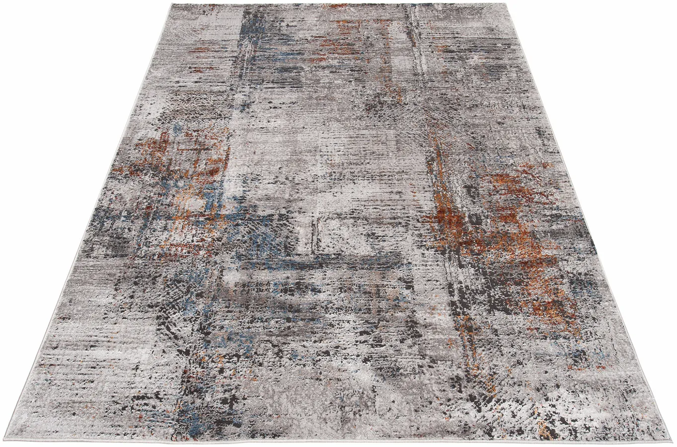 Nowoczesny dywan w odcieniach szarości A5-G62