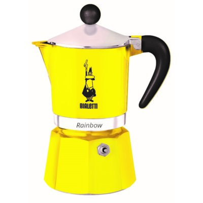 Bialetti Kawiarka Rainbow żółta poj. 1 tz 55.50.BLRZ1