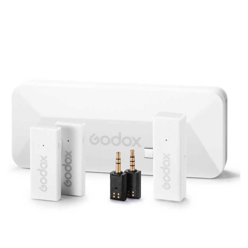 Godox MoveLink Mini UC Kit 2 (Biały) system bezprzewodowy 2,4 GHz