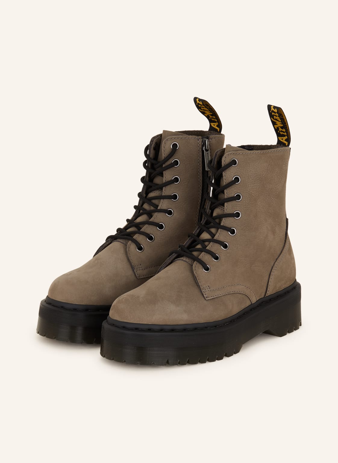 Dr. Martens Botki Sznurowane Jadon 8 grau