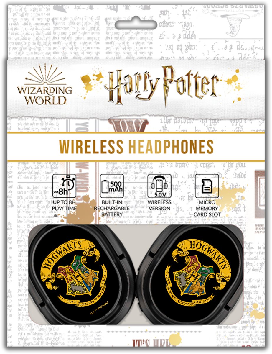 Bezprzewodowe słuchawki stereo z mikrofonem Harry Potter 037