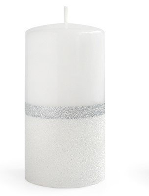 Lumarko Lumarko Świeca Walec Duży 7x17,5cm Parafinowa Biała! BC9593 Mondex