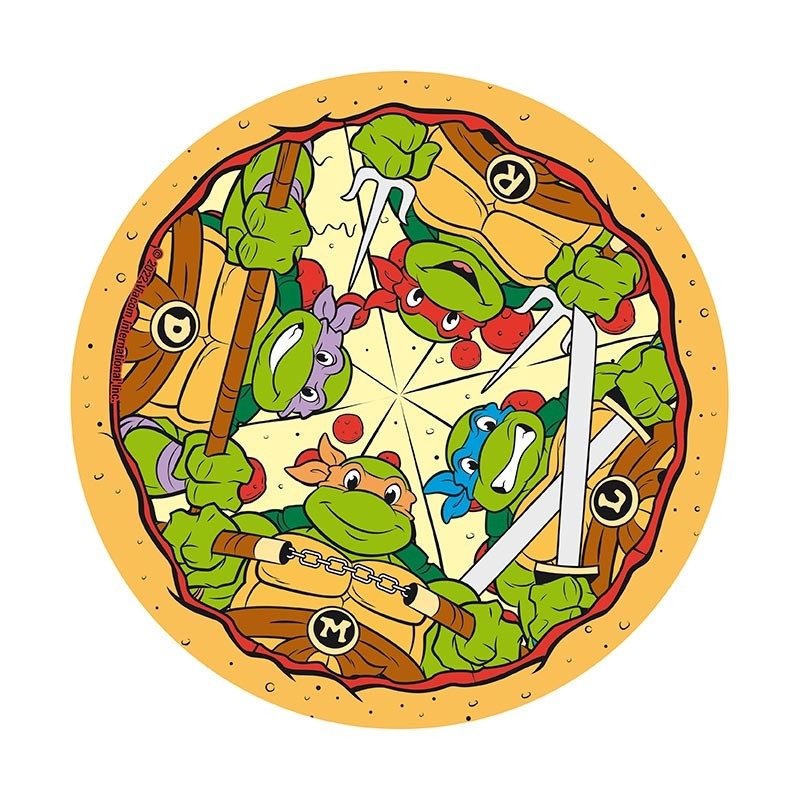 Podkładka Materiałowa Pod Mysz Teenage Mutant Ninja Turtles - Pizza