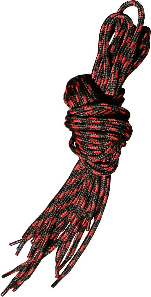Sznurowadła  - M&C® kolor czarno-czerwony roz.120