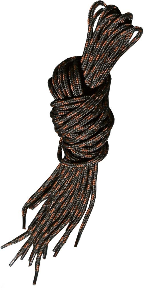 Sznurowadła - M&C® kolor czarno-brązowy roz.120