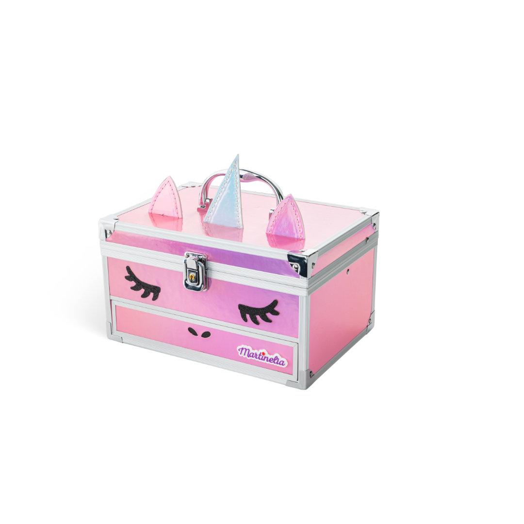 Martinelia Little Unicorn Big Glitter Case - Zestaw Kosmetyków Do Makijażu W Dużym Kuferku