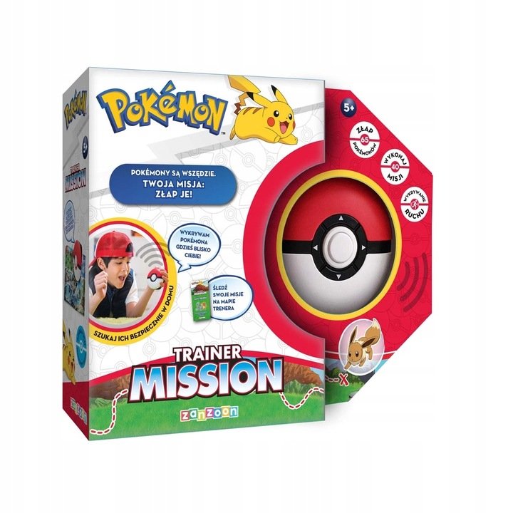 POKEMON Trainer Mission gra interaktywna
