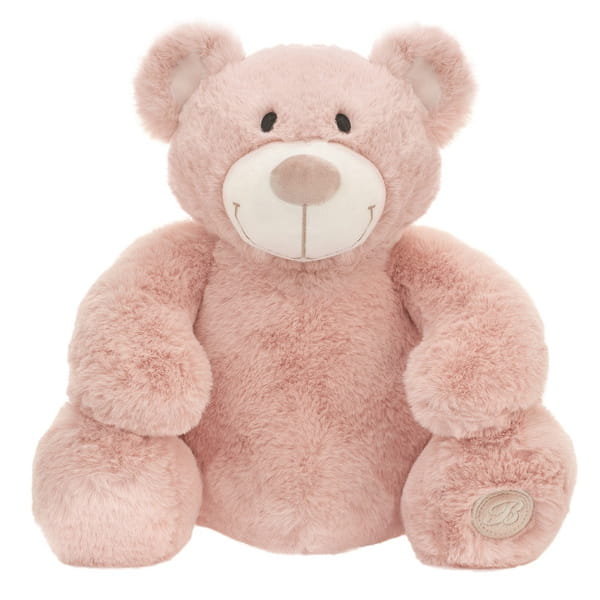 Maskotka Miś Jacobe Pudrowy Róż 25Cm Beppe