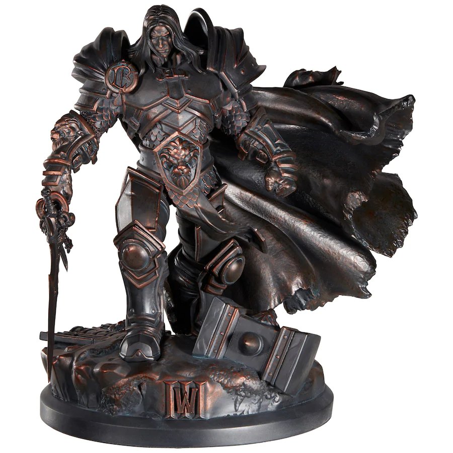 World of Warcraft - Prince Arthas statuetka
