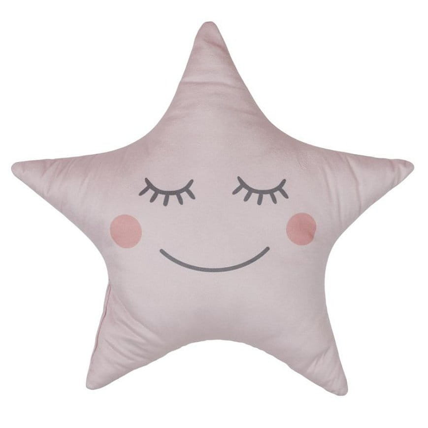 Różowa poduszka dla dzieci Gwiazda HOME DECO KIDS