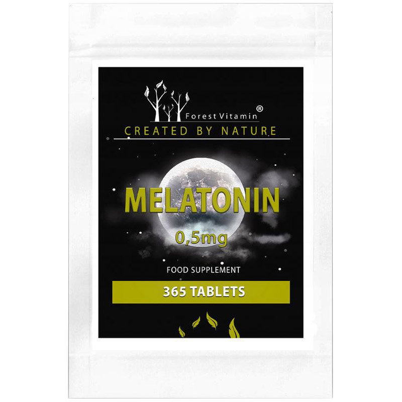 FOREST VITAMIN Melatonin 0,5mg 365tabs