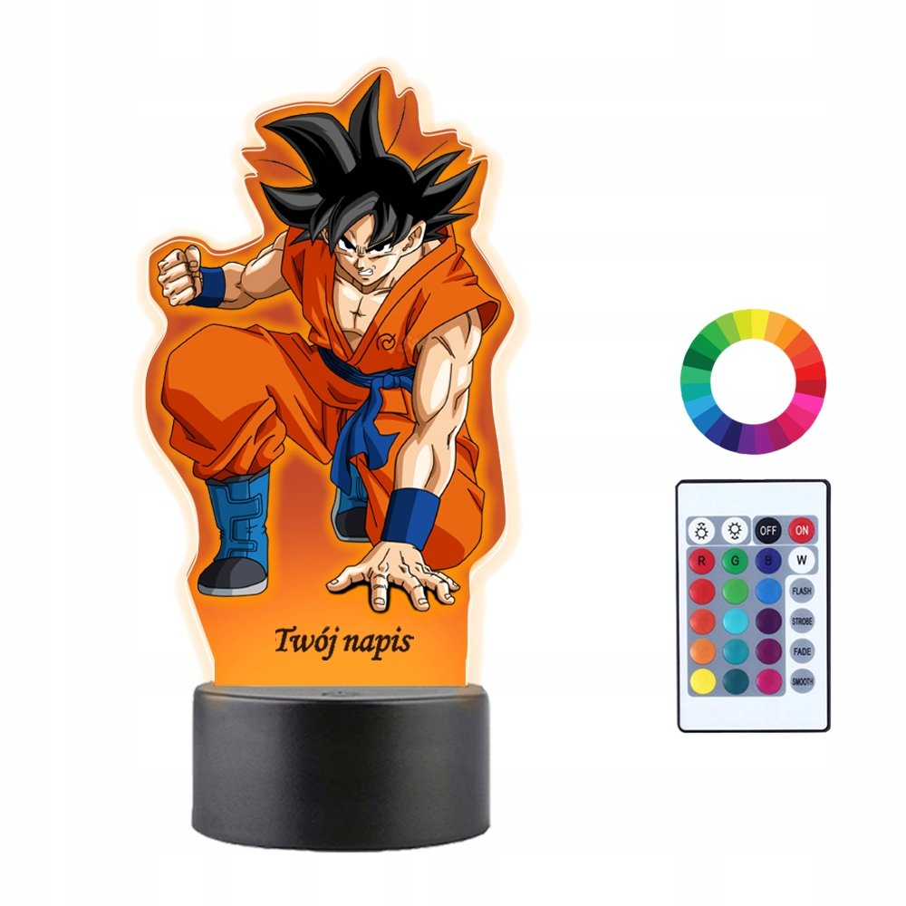 Lampka Nocna LED Dragon Ball Anime