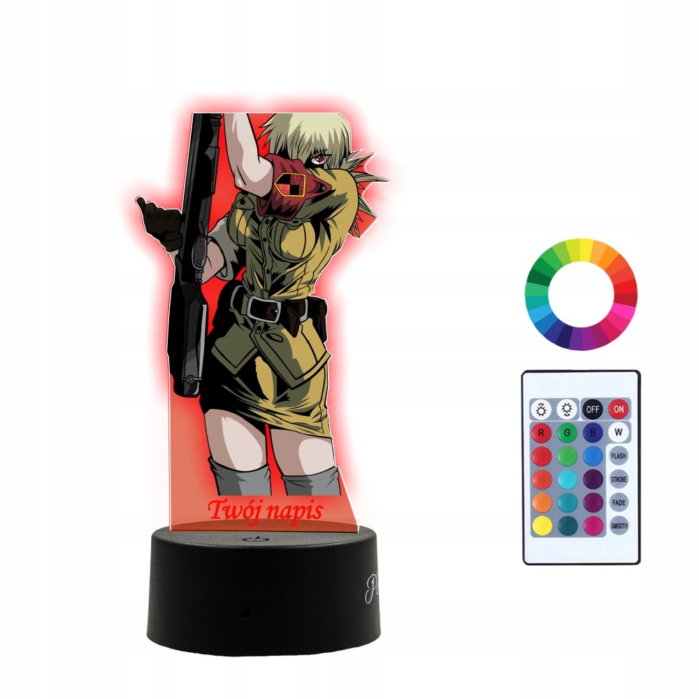 Lampka Nocna 3D LED Seras Victoria