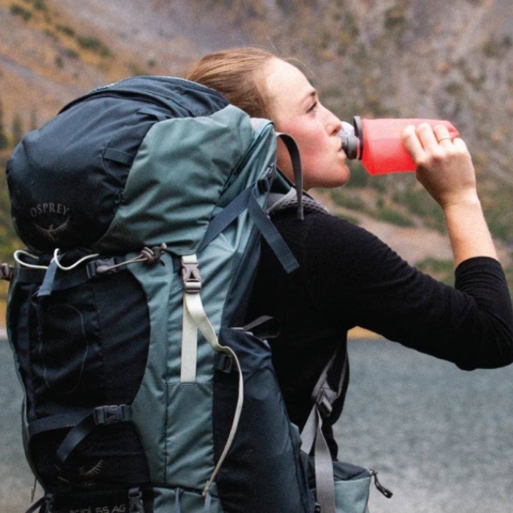 Kieszonkowa butelka na wodę HydraPak Stow™ 0,5 l - redwoods