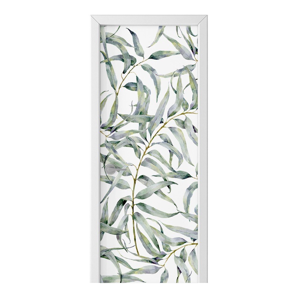 Naklejka na drzwi HOMEPRINT Drzewo eukaliptusowe 85x205 cm