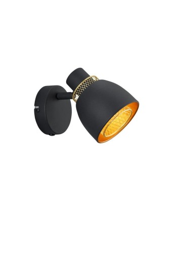 Punch kinkiet (spot) 1xE14 czarny R80811032