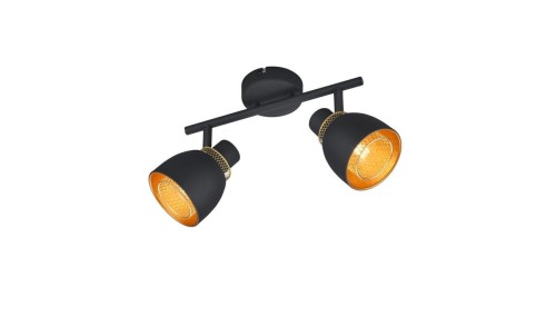 Punch lampa sufitowa (spot) 2xE14 czarna R80812032