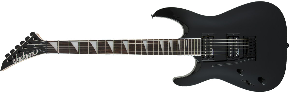 Jackson JS Series Dinky Arch Top JS22 DKA LH Amaranth Fingerboard Gloss Black