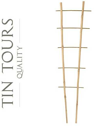 10 szt. PODPORA BAMBUSOWA DRABINKA 60 cm