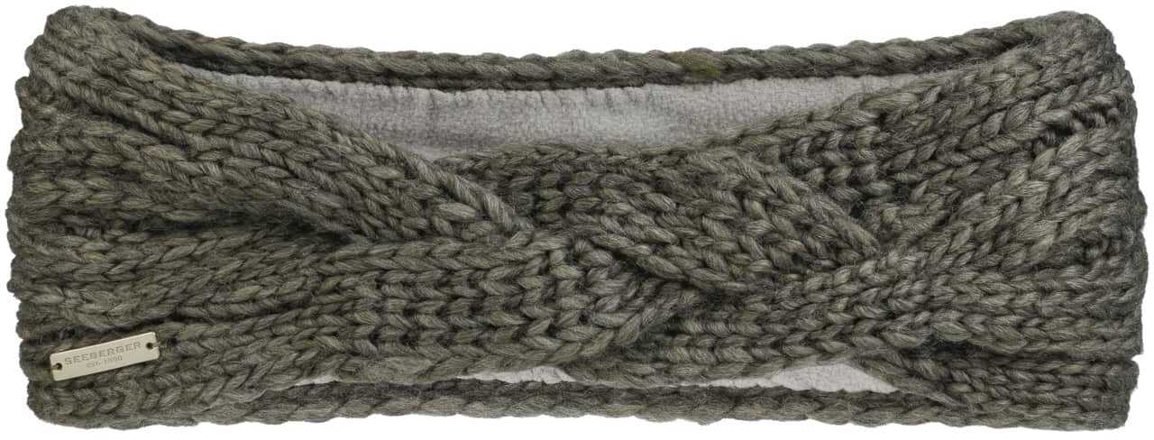 Opaska na Czoło Salvirola by Seeberger, oliwkowy, One Size